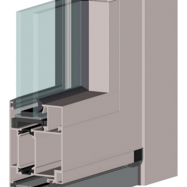 алюминиевые окна и двери Система ALT W62